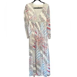 Tommy Hilfiger x Gigi Hadid Red White & Blue Star Maxi Dress - Size 4
